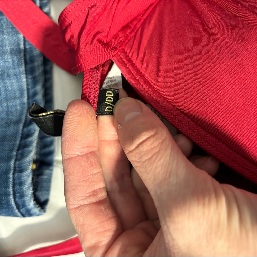 Bond-Eye Australia Red One Piece Swimsuit Size 10 - Picture 6 of 6